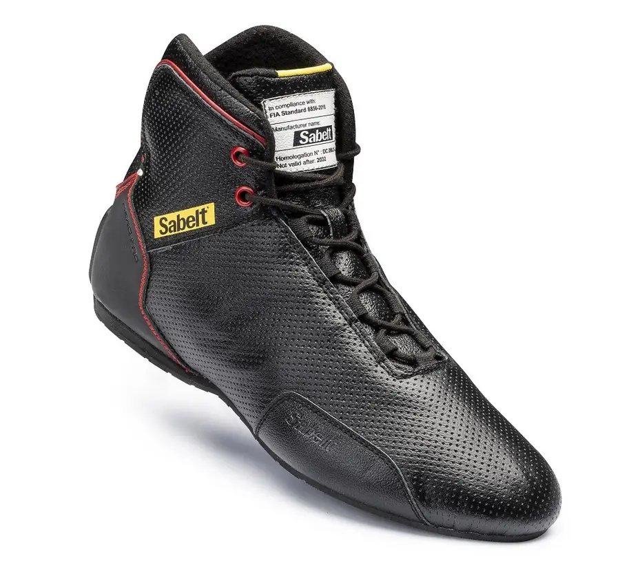 Botines racing Sabelt Hero Pro TB-10.1 FIA 8856-2018 Negras talla 42