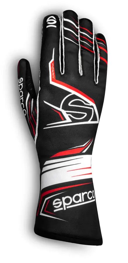 Guantes karting Sparco Arrow Infinity Kart talla 09 negro/rojo