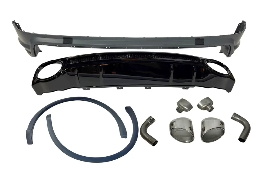 Paragolpes trasero Audi Q5 2021+ Look RSQ5 - Plástico ABS