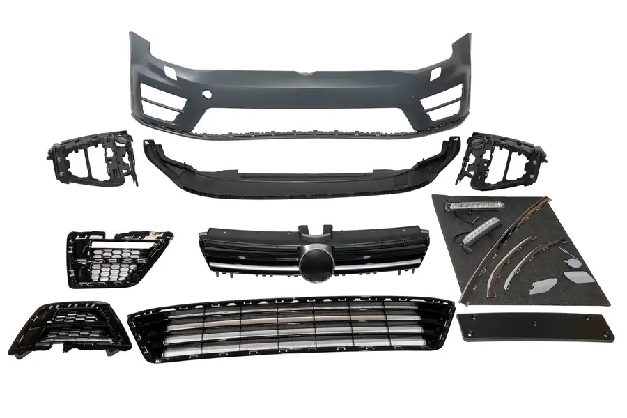 Paragolpes delantero Volkswagen Golf 7 3 / 5P Look R20 - Plástico ABS