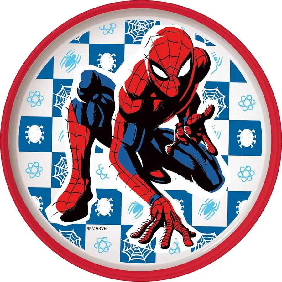 Licensing Plato Antideslizante Bicolor Premium Spiderman