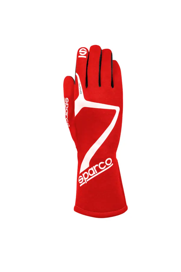 Guantes racing Sparco Land Rojos 2025 talla 10