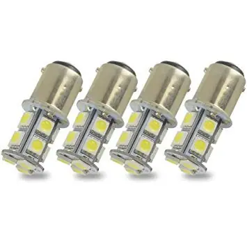 M-Tech Blister 2X LED - Bay15D 24 X LED 5 mm 12V Blanco
