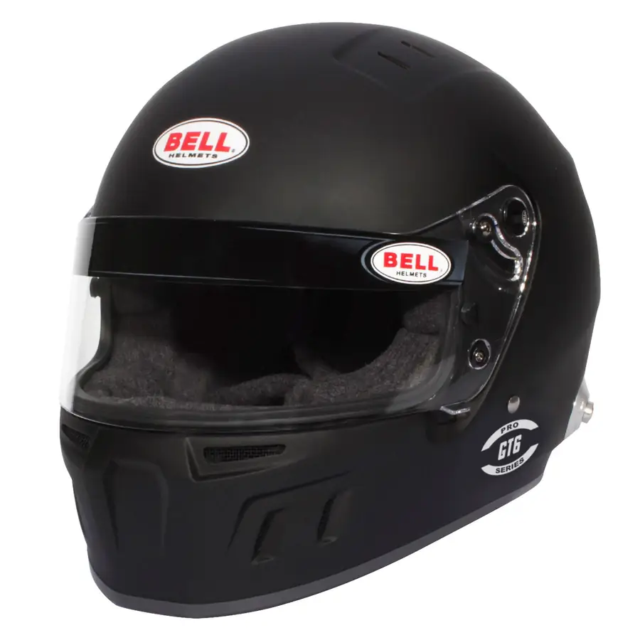 Casco circuito Bell GT6 negro Mate (HANS) talla 58 FIA 8859/SA2020
