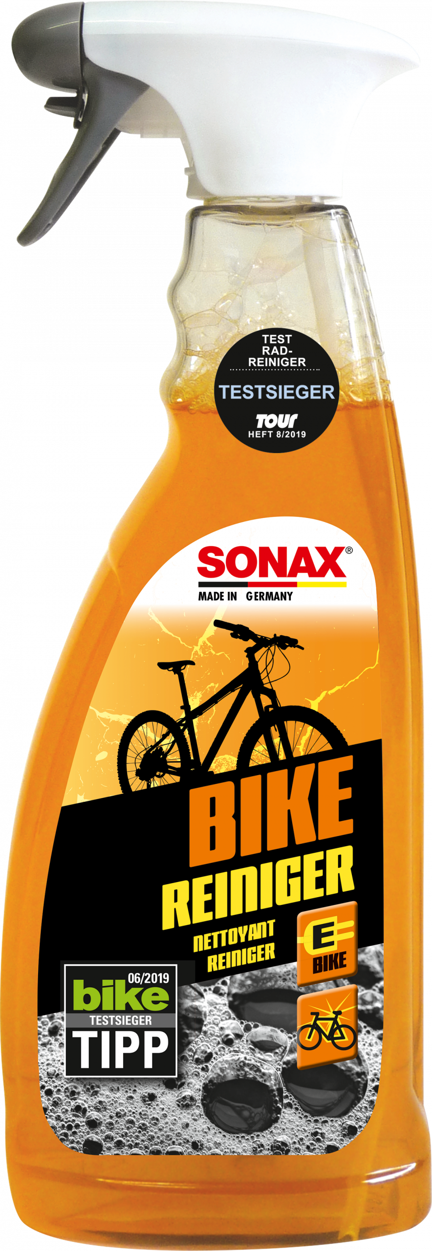 SONAX LIMPIADOR POTENTE PARA MOTOS ELIMINA SUCIEDAD INCRUSTADA A FONDO